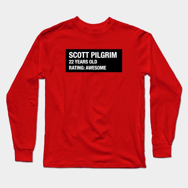 Scott Pilgrim Long Sleeve T-Shirt by Stylodesign7